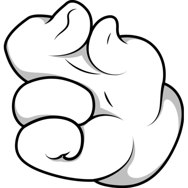 Cartoon Hand Pinch 2 Thumbnail