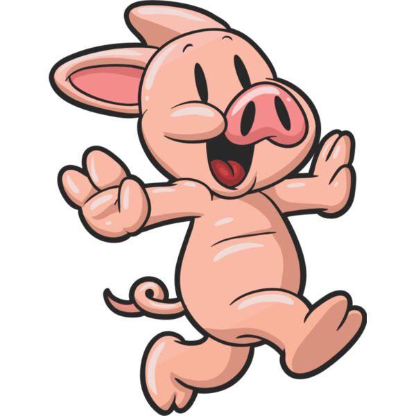Cartoon Pig 9 Thumbnail