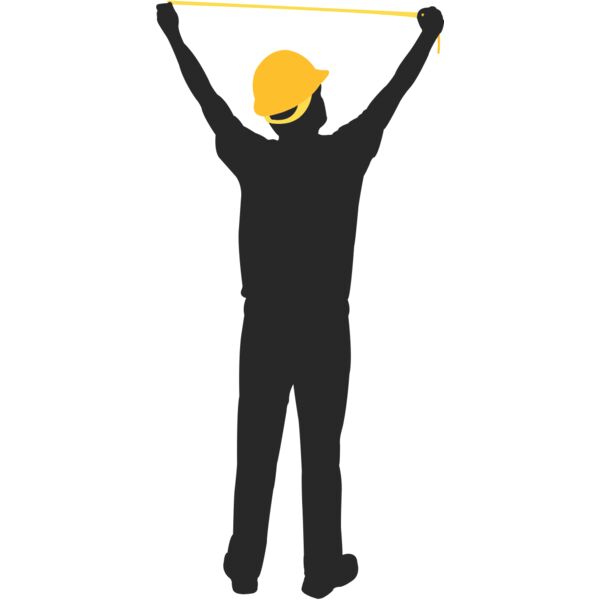 Construction Worker Silhouette 14 Thumbnail