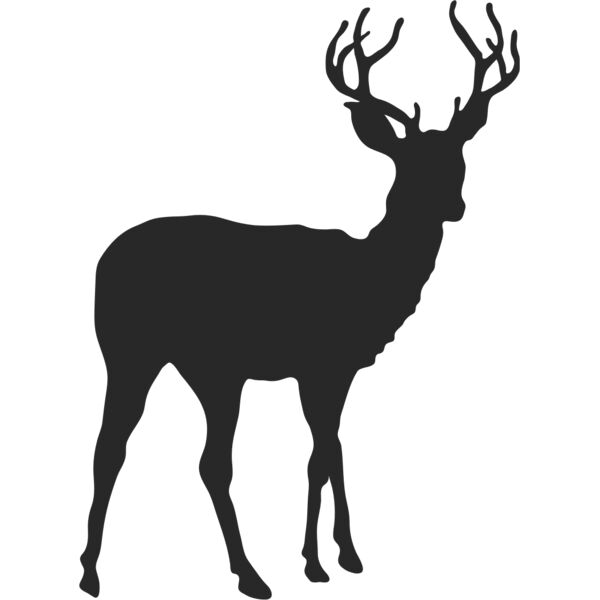 Deer Buck Silhouette 9 Thumbnail
