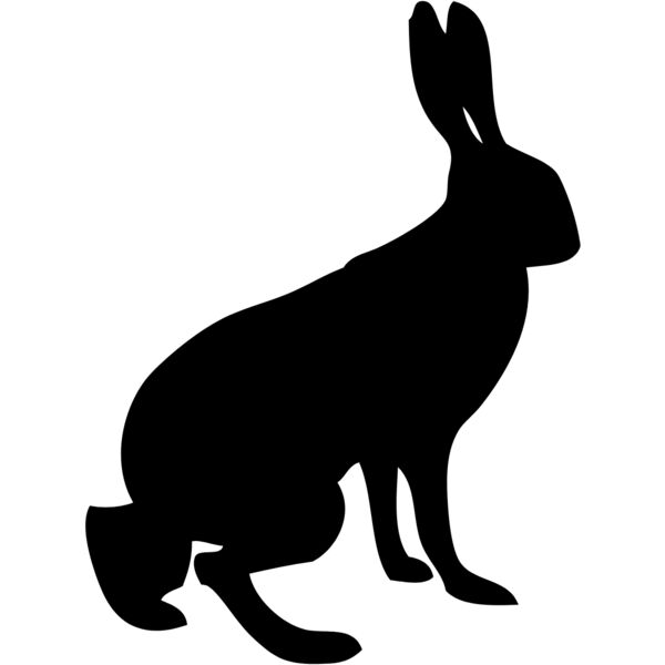 Rabbit Silhouette 6 Thumbnail