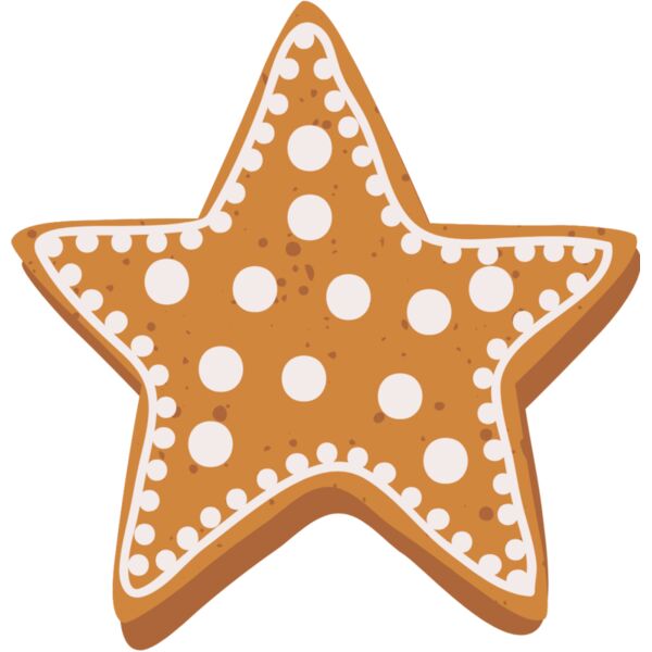 Gingerbread Cookie Star 1 Thumbnail