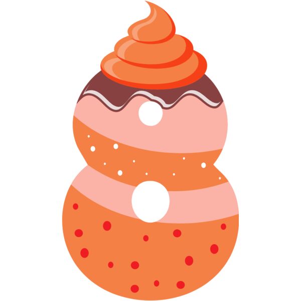 Eight Birthday Sweet Number 1 Thumbnail