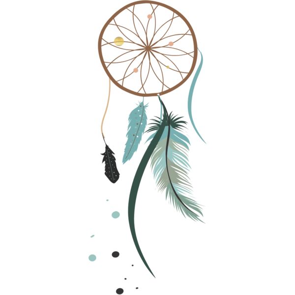 Watercolor Tribal Dream Catcher 4 Thumbnail