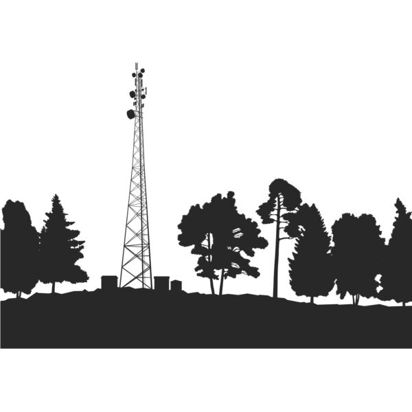 Trees Forest Phone Tower 1 Thumbnail