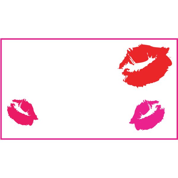 Kiss Lips Business Card Background 1 Thumbnail