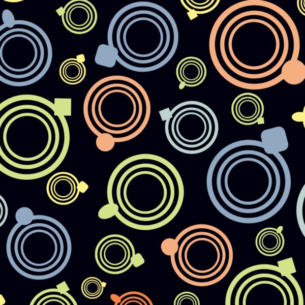 Groovy Circle Background 45 Thumbnail