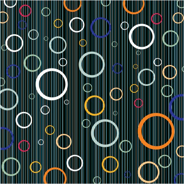 Groovy Circle Stripe Background 2 Thumbnail