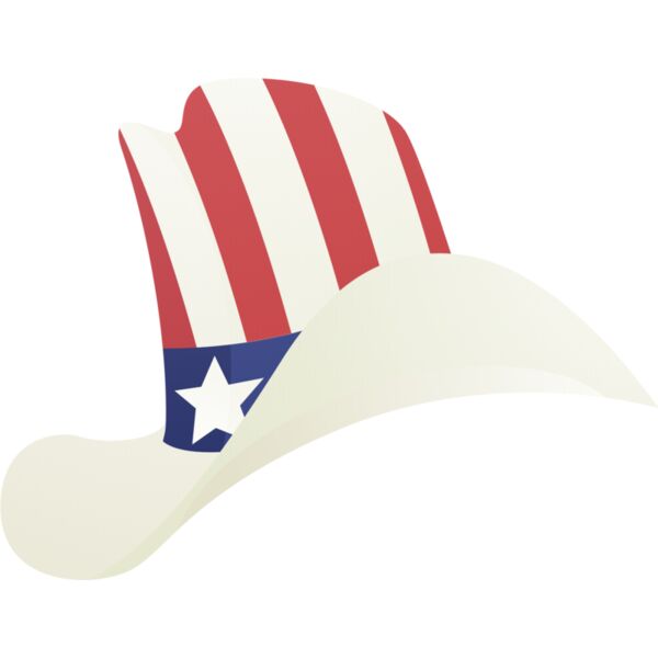 USA America Uncle Sam Hat 1 Thumbnail