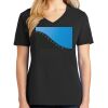 Ladies Core Cotton V-Neck Tee Thumbnail