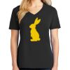 Ladies Core Cotton V-Neck Tee Thumbnail